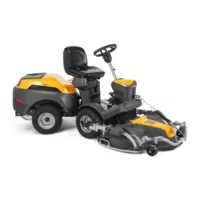 Tondeuse Autoportée à Coupe Frontale STIGA Park 500 WX + Plateau Combi 100 Q Plus