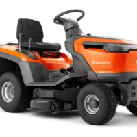 Tondeuse tracteur Husqvarna TC112 à éjection arrière avec bac