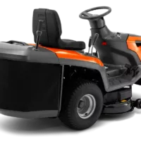 Tondeuse tracteur Husqvarna TC112 à éjection arrière avec bac